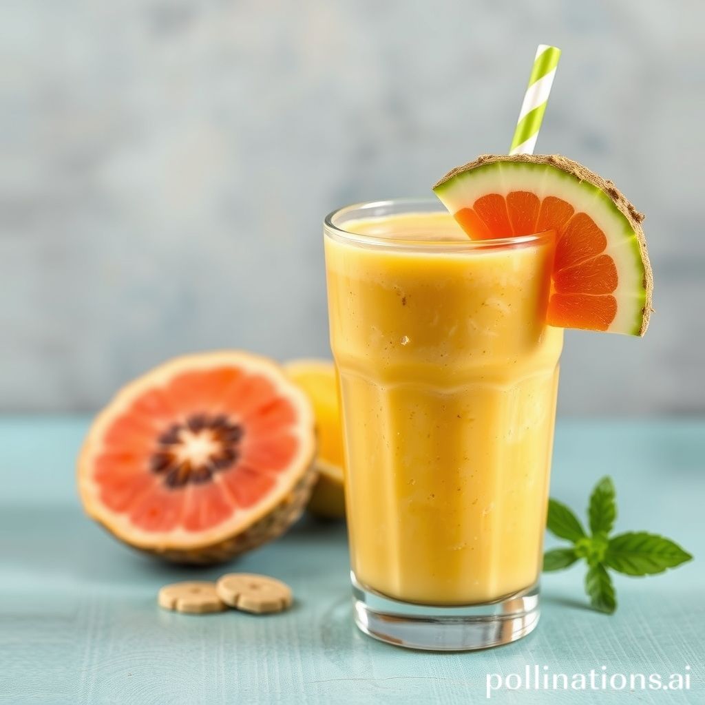 how to make a mango and pineapple smoothie